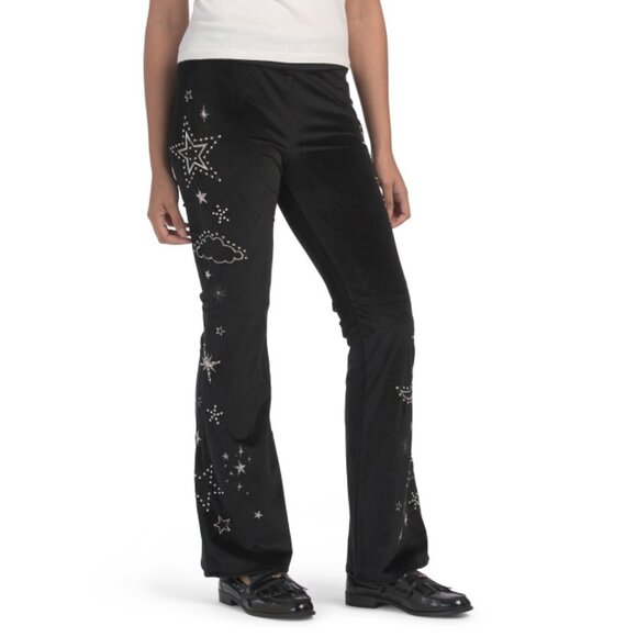 DRIFTWOOD JEANS Black Velvet X Celestial Pants